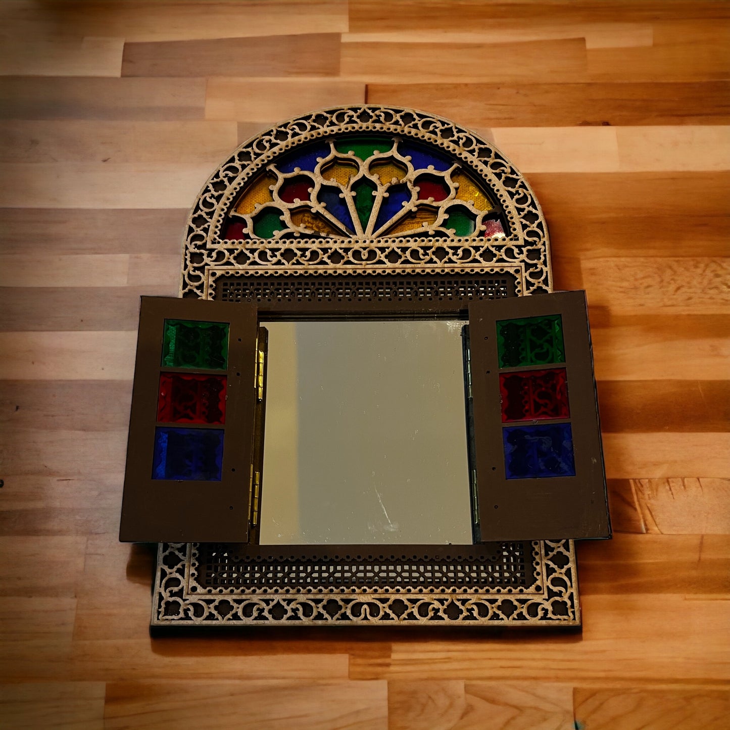 Wooden Mirror Small